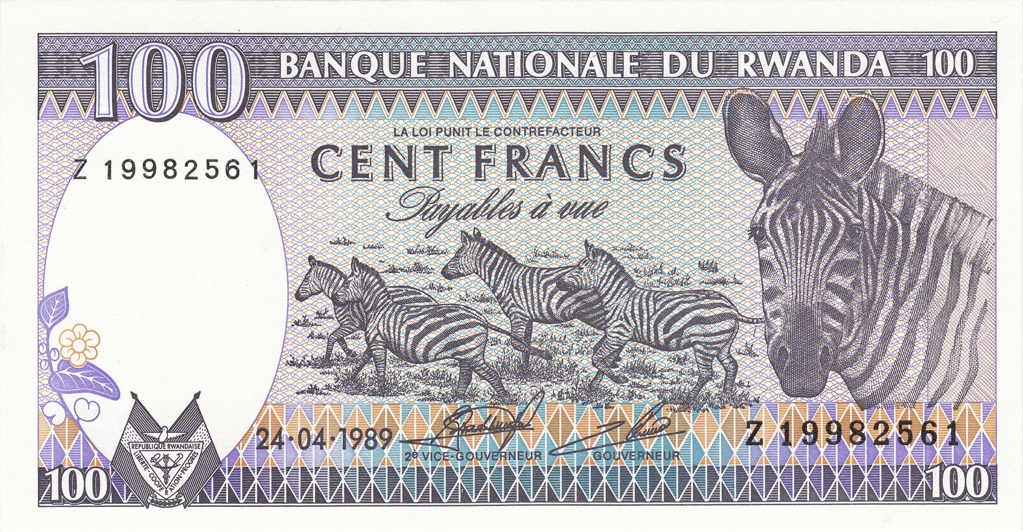 Rwandan Banknotes for Sale – World Money Store