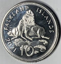 Falkland Islands KM#202 10 Pence 2021 VF Very Fine—Queen Elizabeth II 5th—Seals