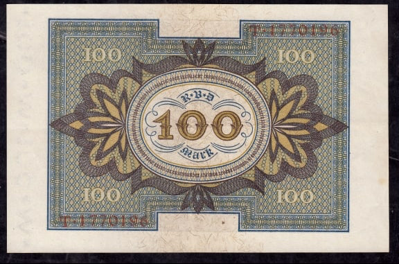 Germany P-69 100 Marks 1920 Circulated Very Fine Plus