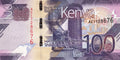 Kenya P-53a 100 Shillings 2019 UNC—Purple—Agro-Panorama—Leopard—Camels