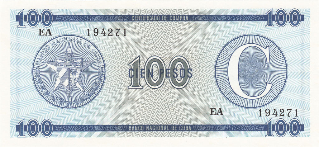 Caribbean || P-FX11-13 & FX22-25 1985 Set Foreign Exchange Certificates Series C  1-3-5-10-20-50-100 UNC