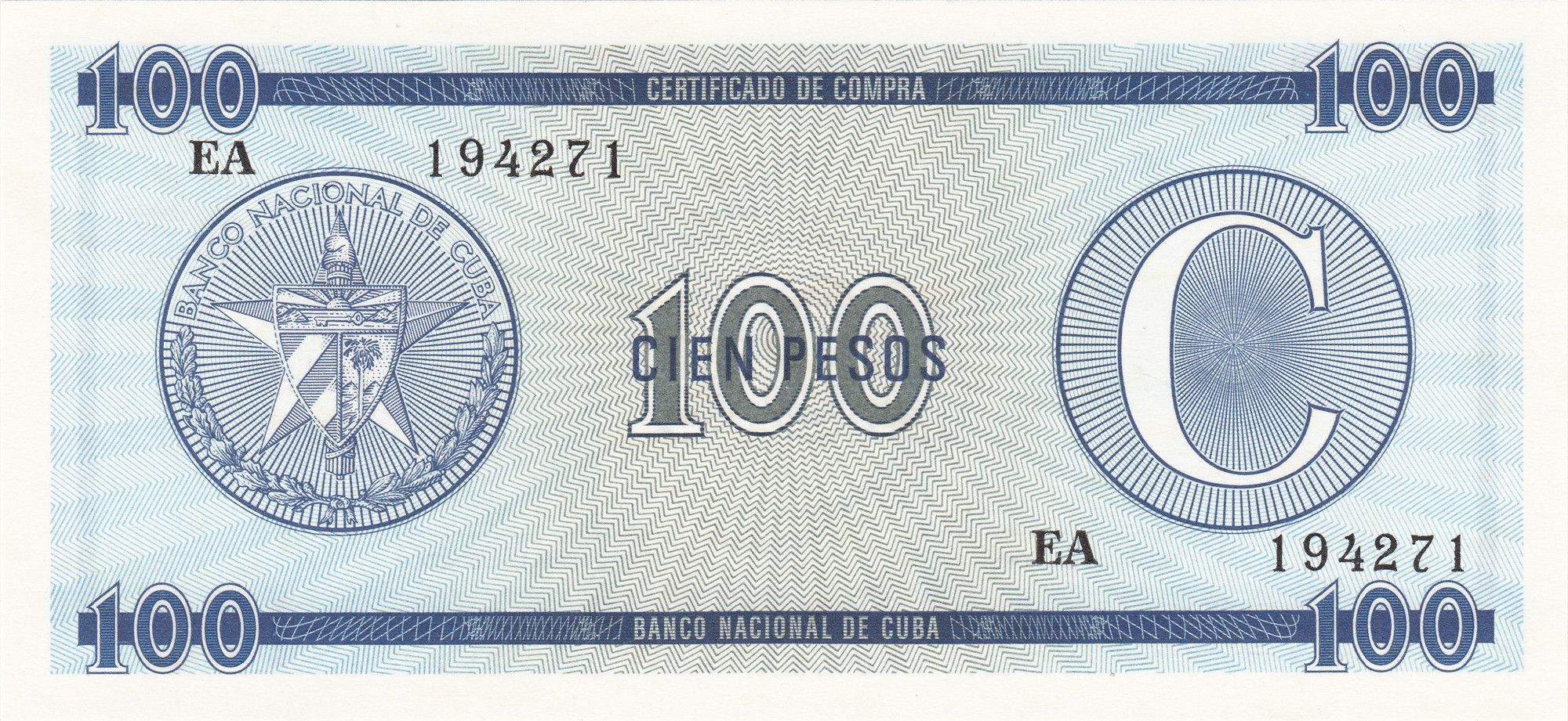 Caribbean || P-FX11-13 & FX22-25 1985 Set Foreign Exchange Certificates Series C  1-3-5-10-20-50-100 UNC