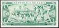 Caribbean P103d 5 pesos 1990 UNC | green 90825J7 | Artwork: 1958 Revolutionary Invasion
