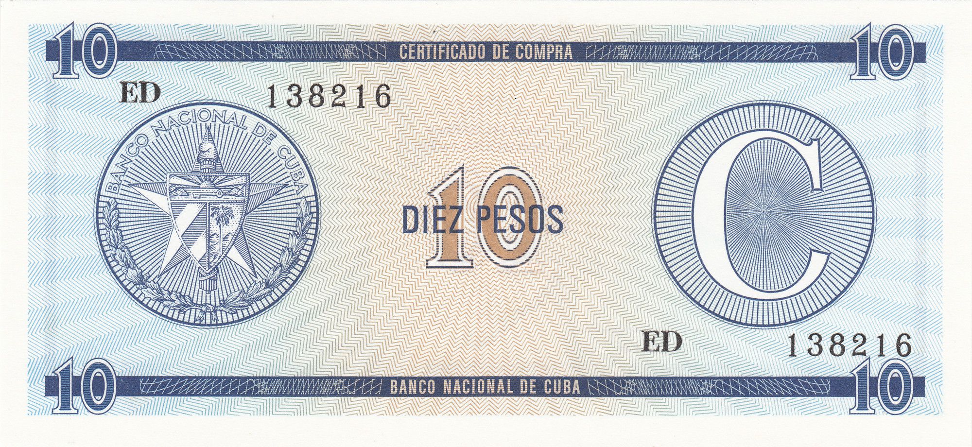 Caribbean || P-FX11-13 & FX22-25 1985 Set Foreign Exchange Certificates Series C  1-3-5-10-20-50-100 UNC