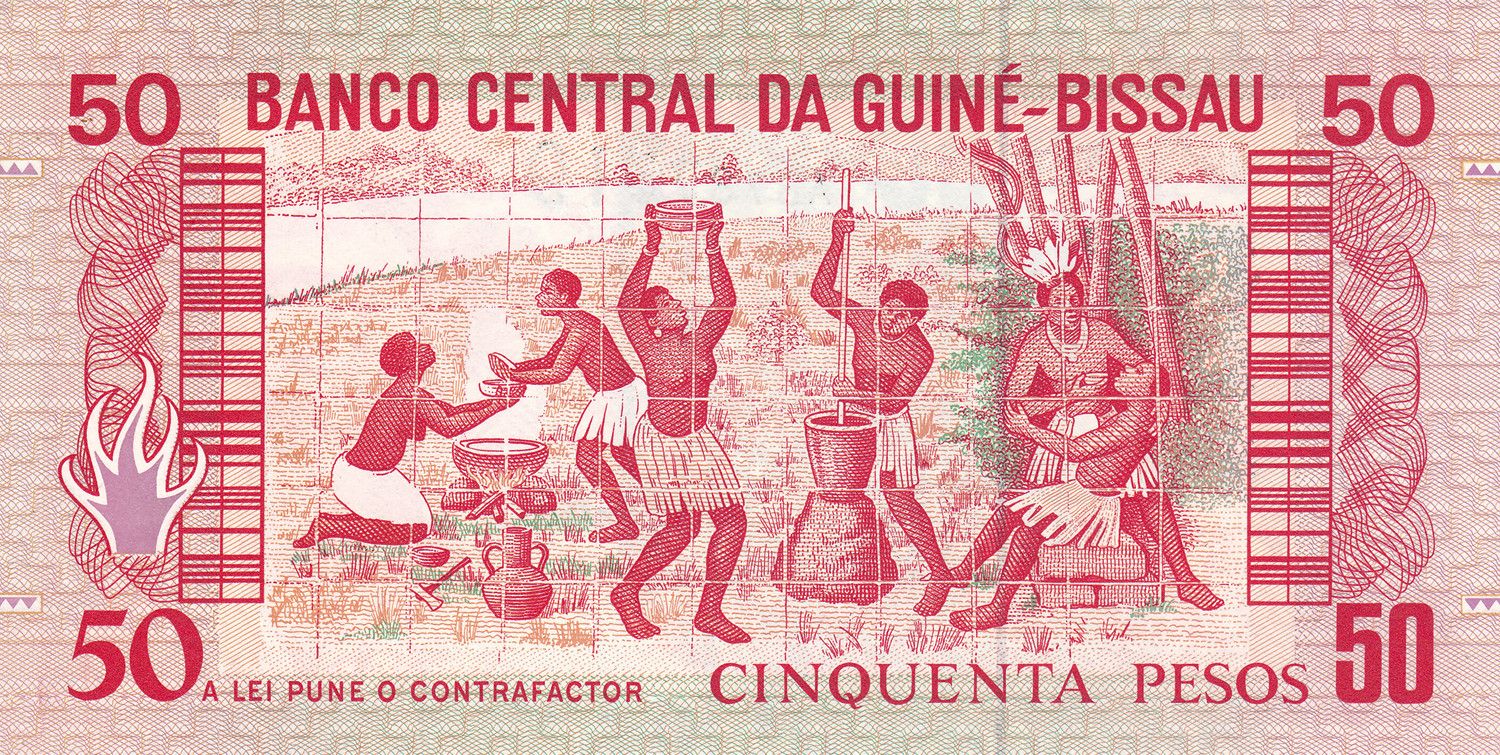 Guinea-Bissau (ex-Portugal) P-10 50 Pesos 1990 UNC Medicine
