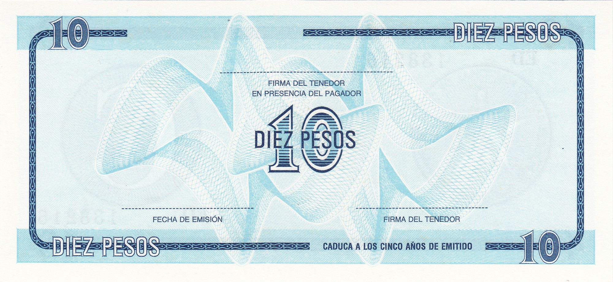 Caribbean || P-FX11-13 & FX22-25 1985 Set Foreign Exchange Certificates Series C  1-3-5-10-20-50-100 UNC