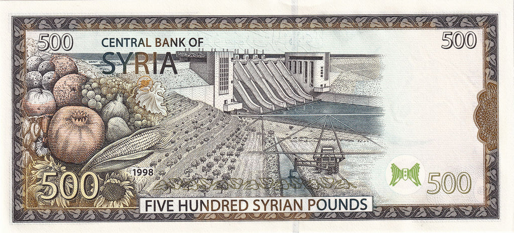 Middle East NW P110 500 pounds 1998 UNC ｜ Ancient Queen ｜ Pαlmγrα