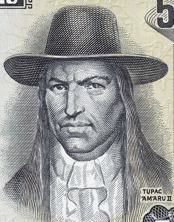 Peru P113 50 Soles de Oro 1977 UNC—Indigenous Rebellion Leader, Tupac Amaru II