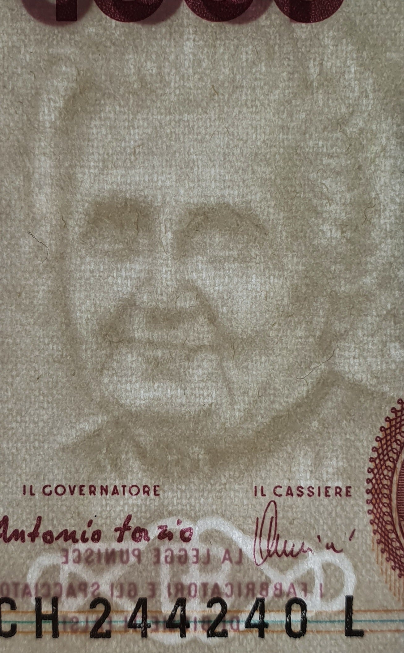 Italy P-114 (a–c various) 1000 Lire Lira 1990-2001 VF—Maria Montessori