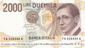 Italy P115 2000 Lire Lira 1990–2 VF Very Fine—Marconi inventor of wireless telegraph
