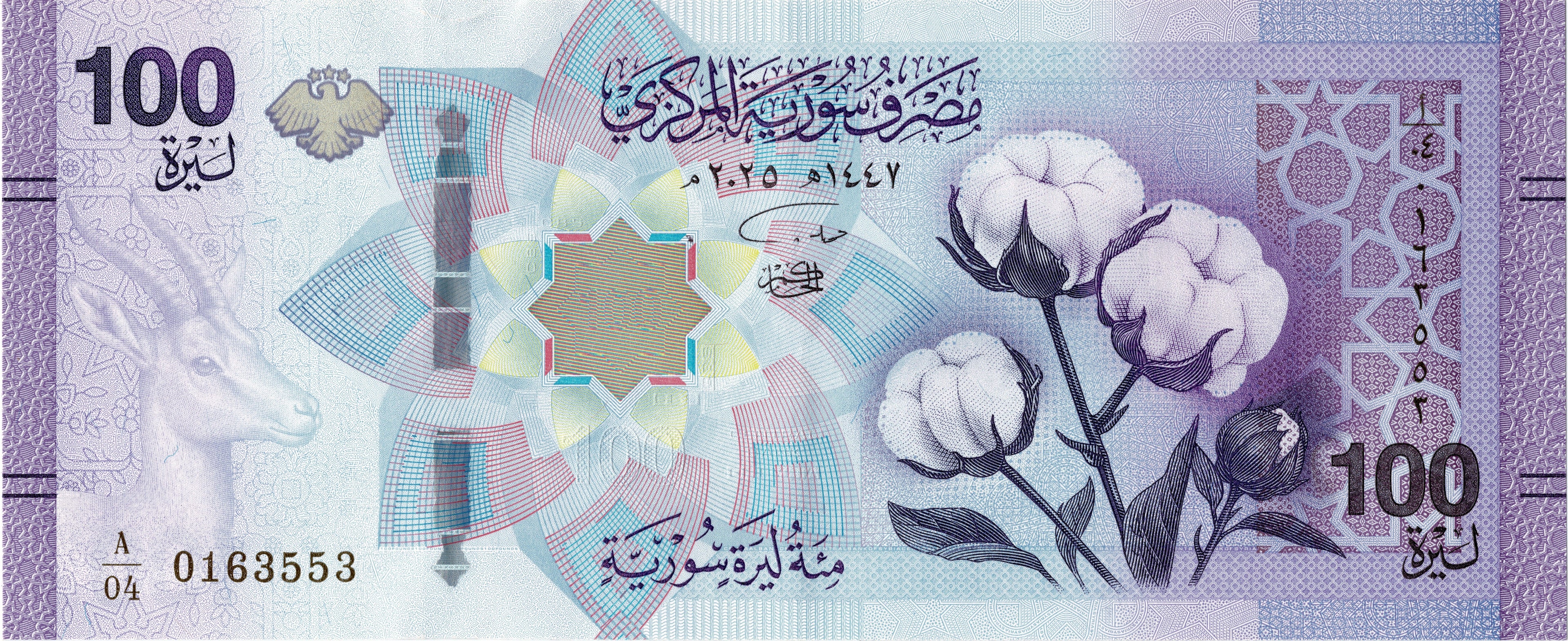 Middle East NW P122 NEW RELEASE 2026 (2025) 100 pounds UNC