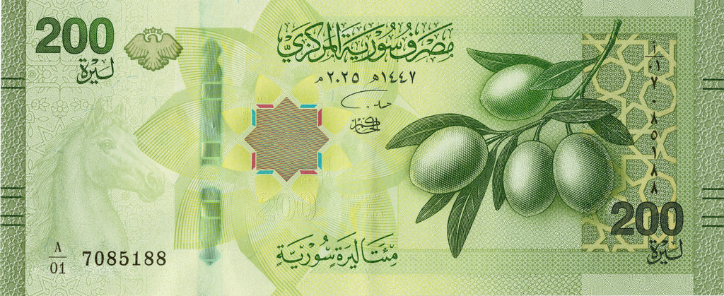 Middle East NW P123 NEW RELEASE 2026 (2025) 200 pounds UNC