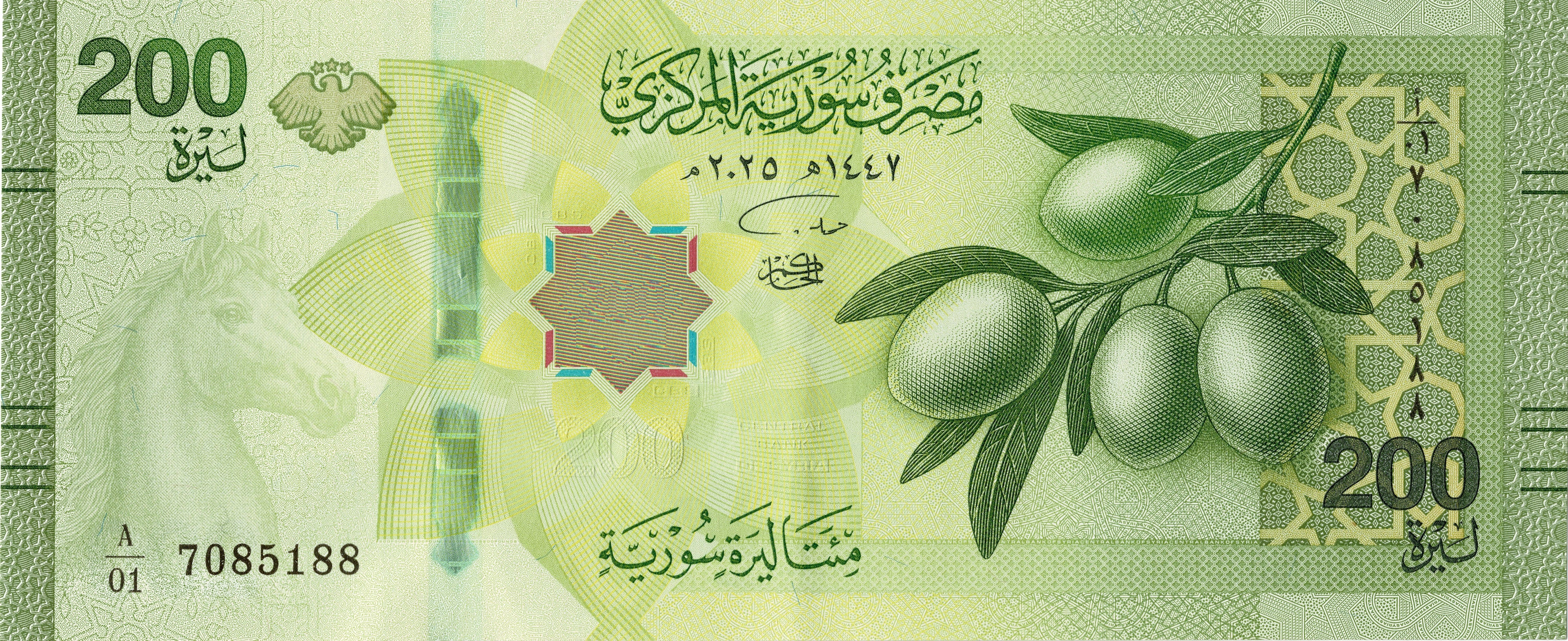 Middle East NW P123 NEW RELEASE 2026 (2025) 200 pounds UNC