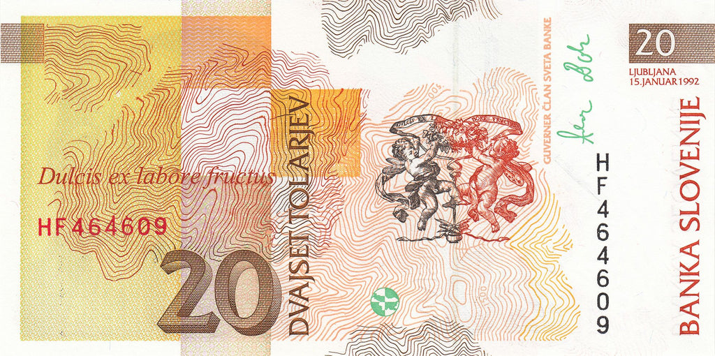 Slovenia Set of 4: P-11 P-12 P-13 + (P-14 or P-31)—10 20 50 100 tolarjev—Scientists—National Heroes
