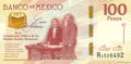 Mexico P-130 100 pesos 2016 (2017) commemorative Constitution