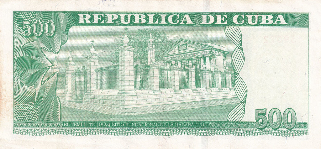 Caribbean P133 commemorative 2019 VF SCARCE—500th anniversary of Foundation of Havana NMPC