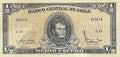 Chile P-134 1/2 Escudo 1962-75 Very Fine+—O'Higgins—Almagro