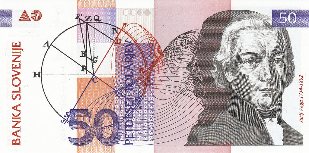 Slovenia Set of 4: P-11 P-12 P-13 + (P-14 or P-31)—10 20 50 100 tolarjev—Scientists—National Heroes