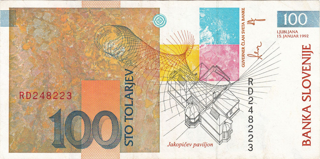 Slovenia Set of 4: P-11 P-12 P-13 + (P-14 or P-31)—10 20 50 100 tolarjev—Scientists—National Heroes