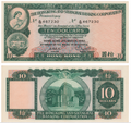 Hong Kong P-182h 10 Dollars HSBC 1982 or -83 AU—Almost Uncirculated—Queen Elizabeth II
