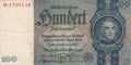 Germany P183a 100 Reichsmark 1935 VF+ Very Fine Plus—Nazi—Large Swastika