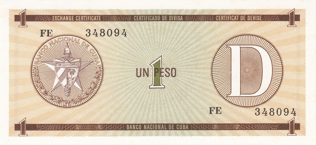 Caribbean || P-FX32-36 Foreign Exchange Certificate Ser D ANY ONE PIECE