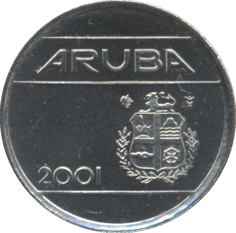 Aruba KM#1 5 Cents 1986-2026 XF (random year)