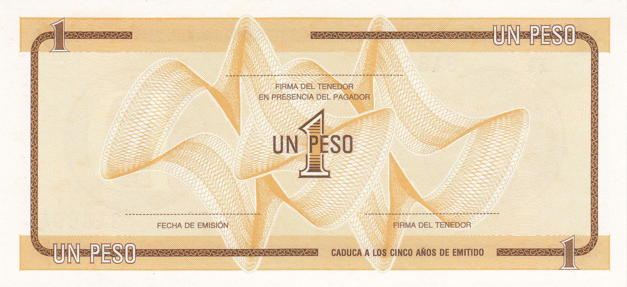 Caribbean || P-FX32-36 Foreign Exchange Certificate Ser D ANY ONE PIECE