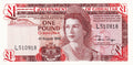 Gibraltar P-20e 1 Pound 1988 UNC