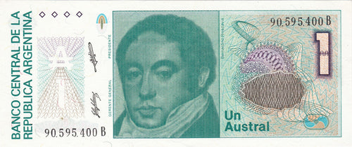 Argentina Australes 8 pcs Set +Bonus 1 5 10 50 100 500 1000 XF-UNC
