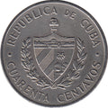 Caribbean || KM#32 40 Centavos 1962 VF Very Fine or better 2