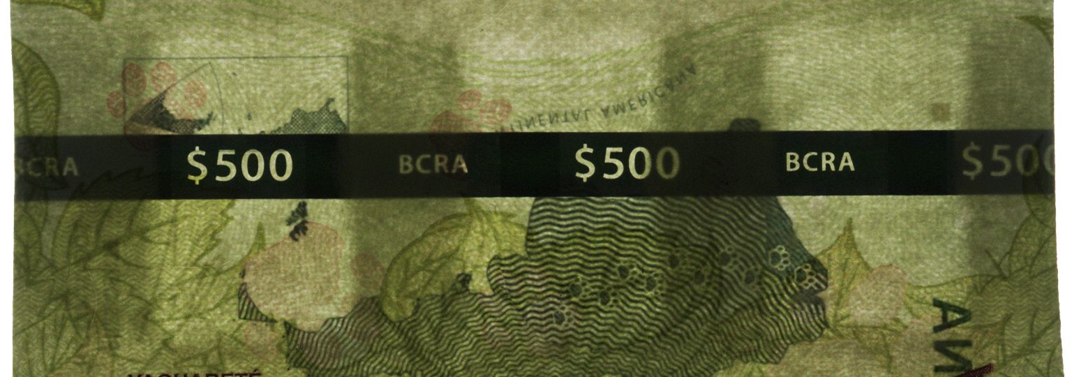 Argentina P365a2 Series O 500 Pesos 2019-2020 UNC—Jaguar—Jungle