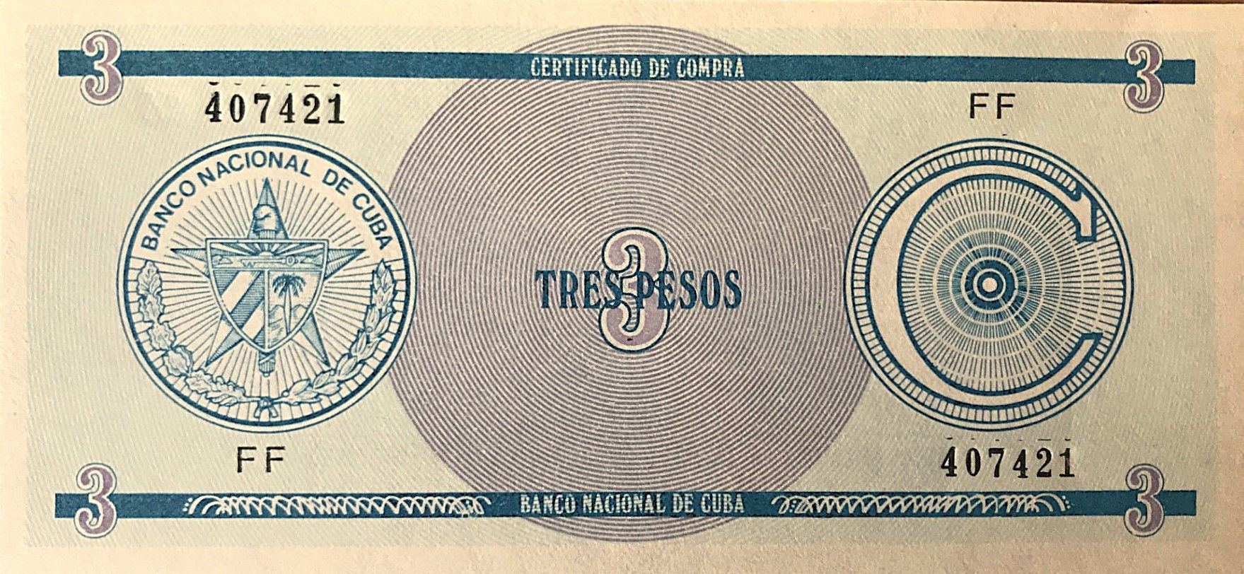 Caribbean || P-FX11-13 & FX22-25 1985 Set Foreign Exchange Certificates Series C  1-3-5-10-20-50-100 UNC