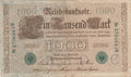Germany P-45 1000 Reichsmarks 1910 Very Fine