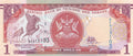 Trinidad And Tobago P-46Ab P-46A(2) 1 Dollar 2006 UNC｜Scarlet Ibis Bird
