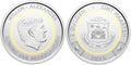 Sint Maarten 5 Gulden 2025 UNC—Coat of Arms—Willem-Alexander—NOT Curaçao