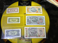 Korea P-5a through P-10a 1947 reprint set 15 20 50 Chon + 1 5 10 Won