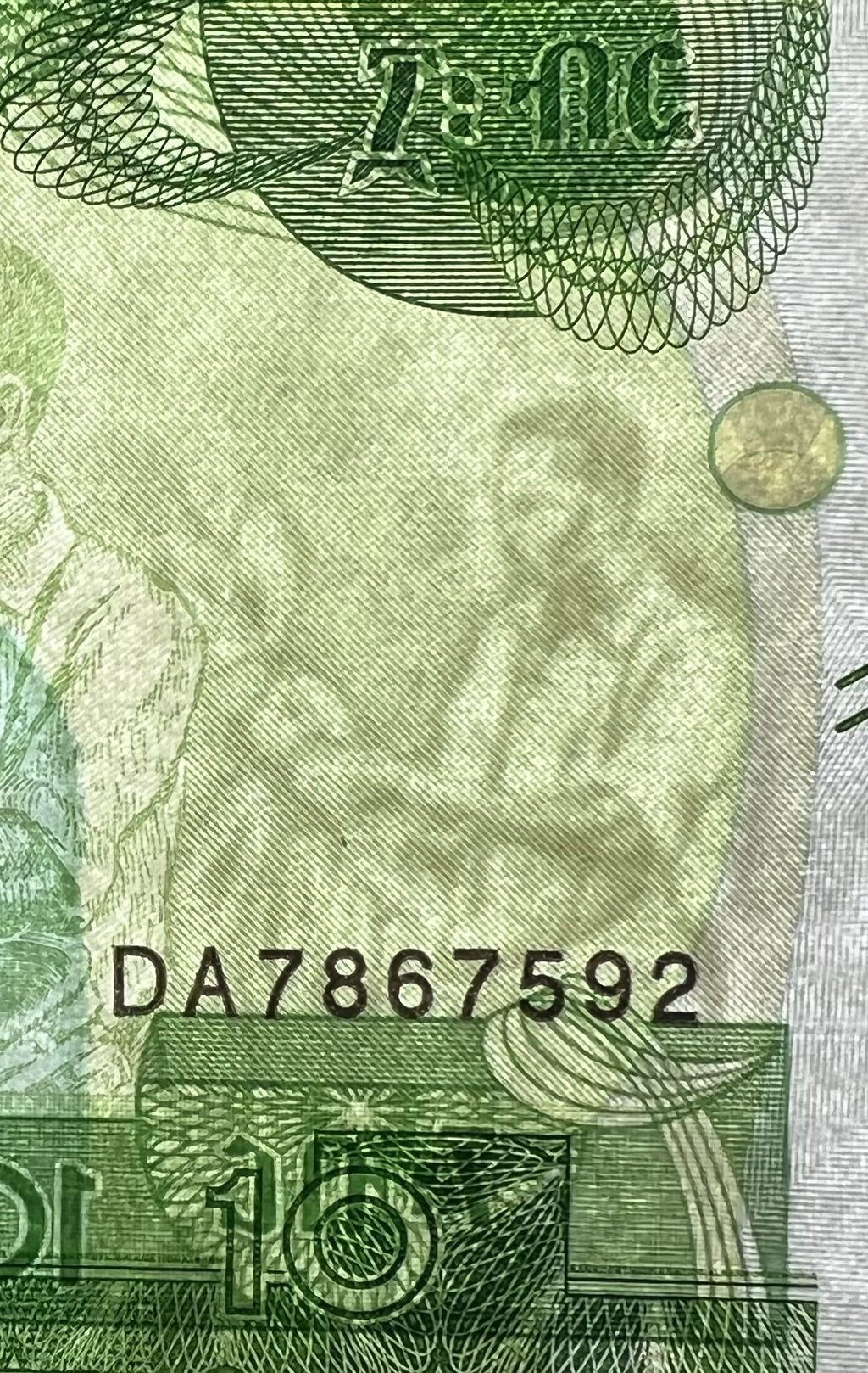 Ethiopia P-53a 10 Birr 2020 UNC—Coffee—Camel—Lion