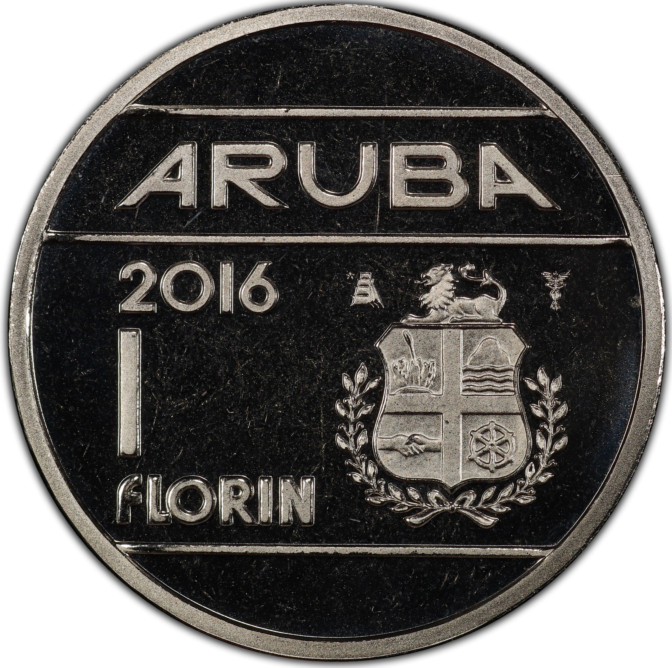 Aruba 6 pcs UNC Coin Set—NEW KING, NO QUEEN!—5 10 25 Cents—1 5 Florins