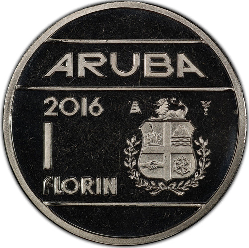 Aruba KM#56 1 Florin 2014-2026 UNC random year