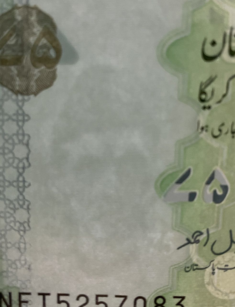 Pakistan P-56 75 Rupees 2022 UNC—4 Founding Figures—Climate Pledge