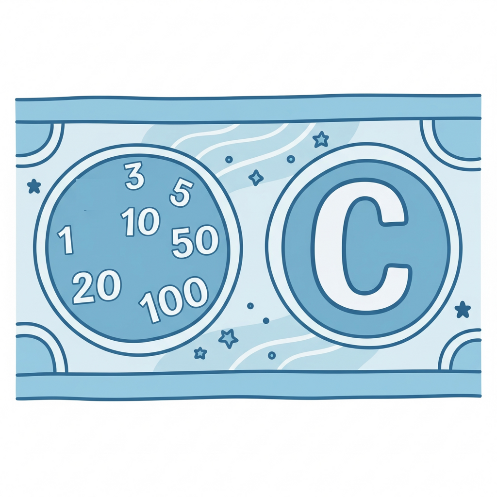 RARE SERIES C! Foreign Exchange Certificates Set 1985  1-3-5-10-20-50-100 UNC0