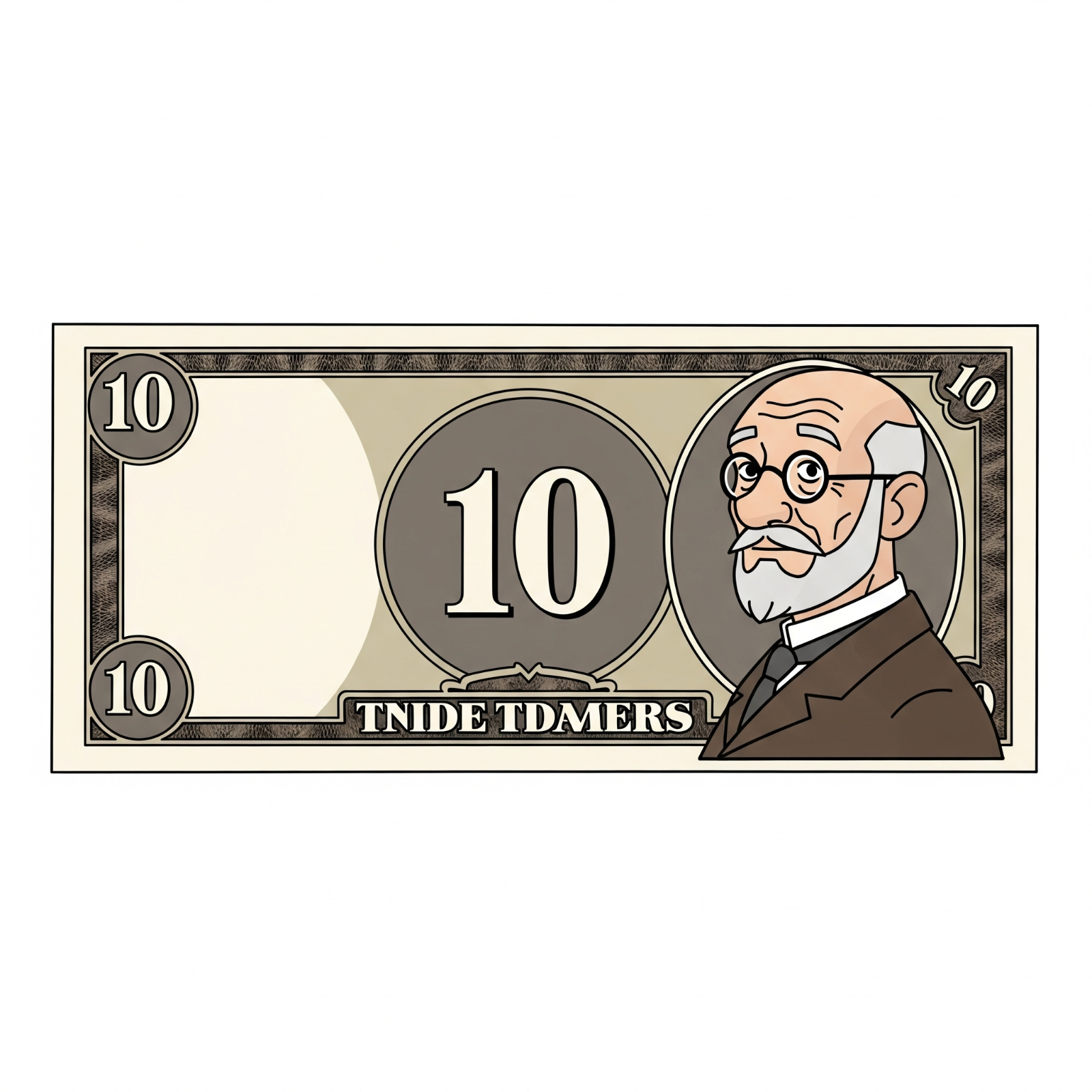 Denomination 10, 2016 or 2020, catalog #117 UNC0