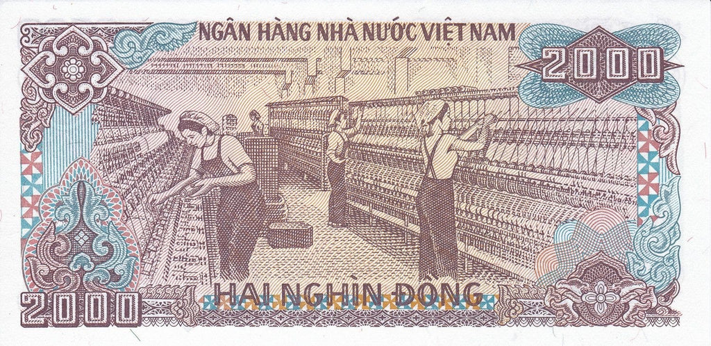 Vietnam COMMUNIST 1000 2000 5000 dong P-106 P-107 P-108 VF #60300 Ho Chi Minh4