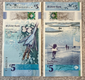 SALE Northern Ireland 5 Pounds 2018 P-343a Ulster Bank Polymer VF+ light folds0