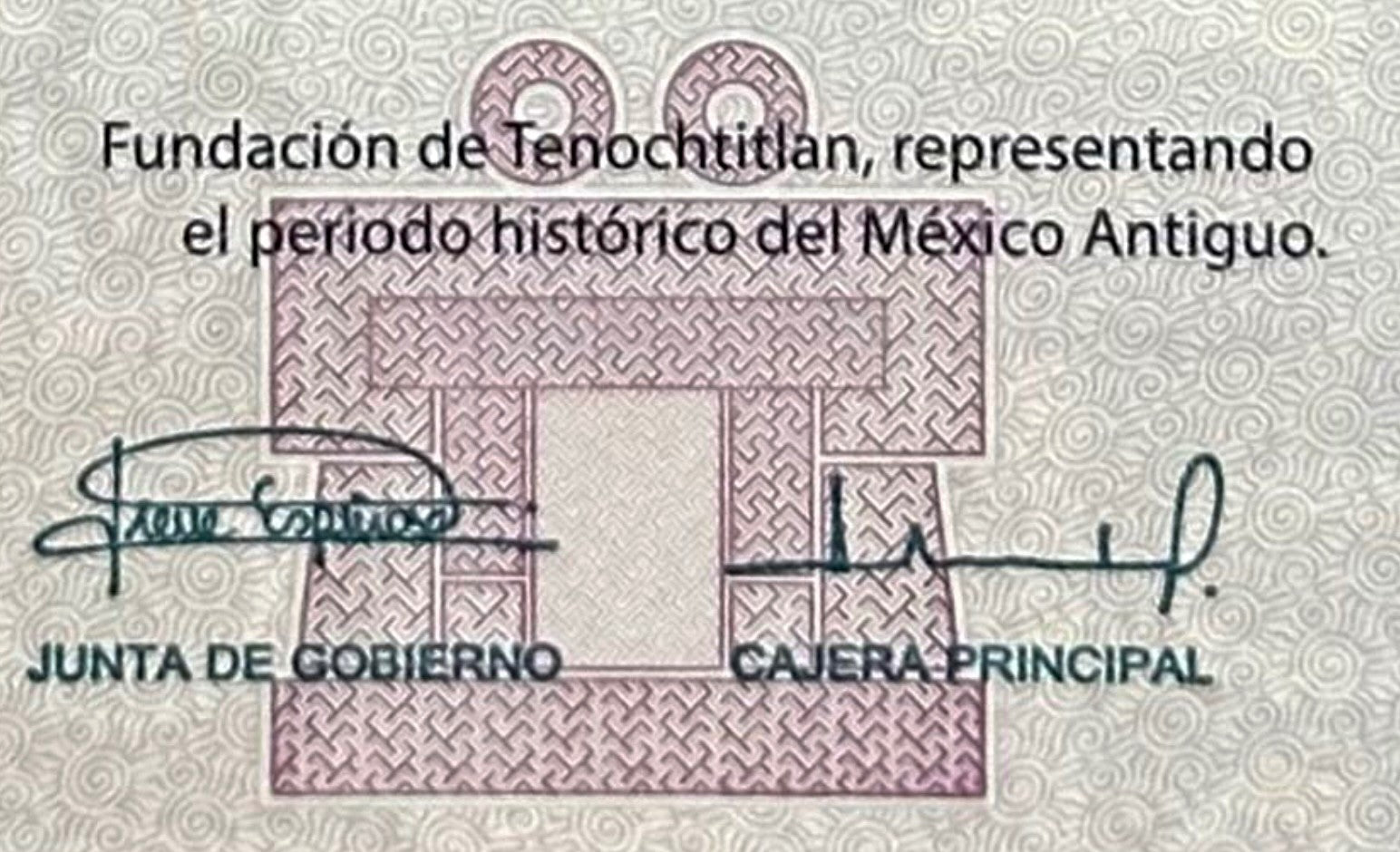 AXOLOTL AJOLOTE Mexico 50 Pesos — commemorative — UNC P133 W138 2024 “fish”8