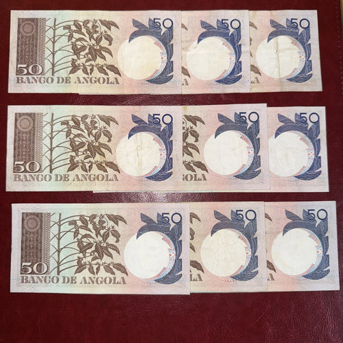 Angola 50 Escudos 1973 P-105 est VF Portugal Colony \p1e1