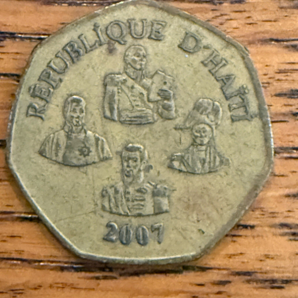 Haiti 2007 5 Gourdes Coin1