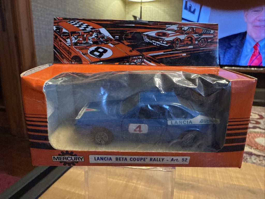 MERCURY 52 LANCIA BETA COUPE RALLY #52 ALITALIA - Blue In Box0