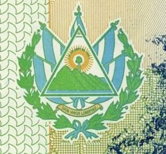 El Salvador Money RARE 10 colones 1998 UNC P-148 Salvadoran Pride volcano D156